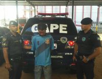  
GAPE prende procurado da justia por crimes nas esferas civel e criminal
