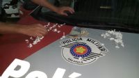 Homem  preso pela equipe Alfa em ao de traficncia no Jardim Brasil
