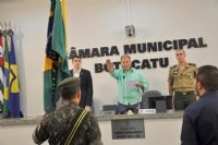 M�rio Pardini toma posse como presidente da Junta Militar de Botucatu