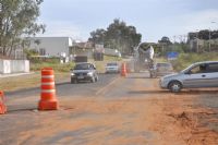 Obras da 1� etapa da duplica��o da Rodovia Gast�o Dal Farra s�o retomadas