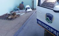 Morador de rua que dormia em cemitrio  levado ao Centro Acolhedor