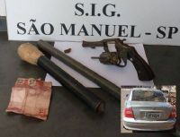 Pol�cia Civil de S�o Manuel esclarece roubo em menos de 24 horas