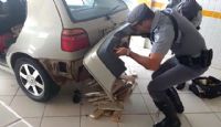 Casal � preso em Itatinga pela Pol�cia Rodovi�ria com 60 kg de maconha