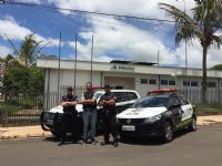 PM e GCM de Itatinga prendem cidad�o apontado como ladr�o de celular