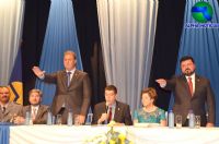 Em grandes cerimoniais prefeitos tomam posse na regi�o de Bauru