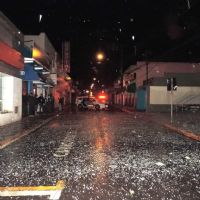 Quadrilha fortemente armada invade Banco do Brasil em Conchas  na madrugada