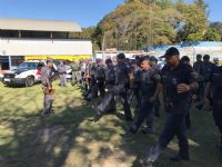 Batalh�es da PM de Botucatu e Avar� realizam Opera��o Integrada em Laranjal Paulista