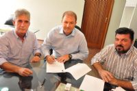 Em visita a Pardini, deputado Milton Monti garante viaduto do Jardim Cristina