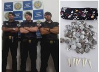 GCM de Itatinga apreende garota de 15 anos de idade com coca�na e maconha