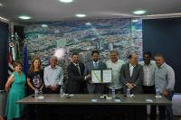 Prefeitura assina financiamento para constru��o da Barragem do Rio Pardo