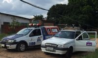 Defesa Civil atende queda de fios telef�nicos no Distrito de Vitoriana