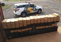 TOR flagra caminh�o com grande quantidade de coca�na no Munic�pio de Itatinga