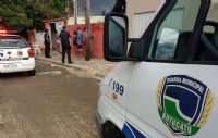  
Guarda Municipal atende mulher que fez denncia de violncia domstica
