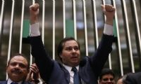 Rodrigo Maia � eleito em 1� turno presidente da C�mara dos Deputados 