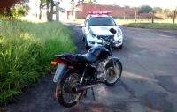 Guarda Municipal localiza motocicleta sem placa no Parque Convvio