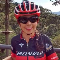 Botucatuense Larissa Brasa � 3� no Circuito Pedal Sem Limites, de Bauru