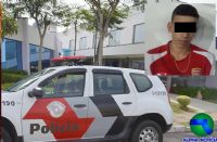 Rapaz com priso expedida por trfico de entorpecentes  preso pela PM